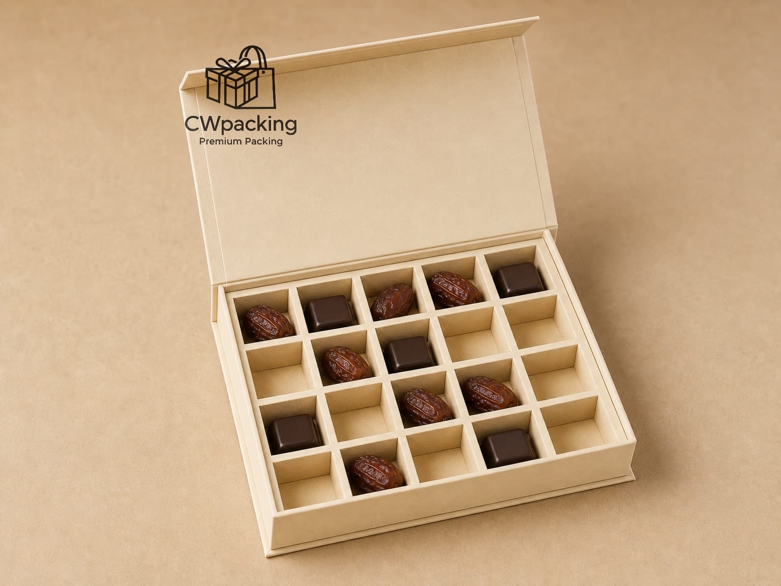 Date & chocolate gift boxes