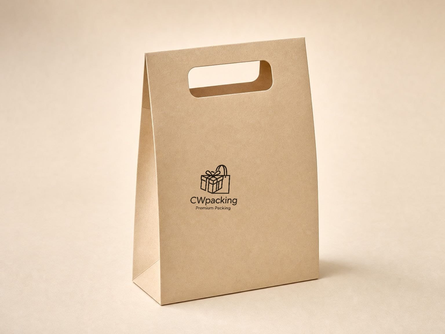 Die-cut handle bags