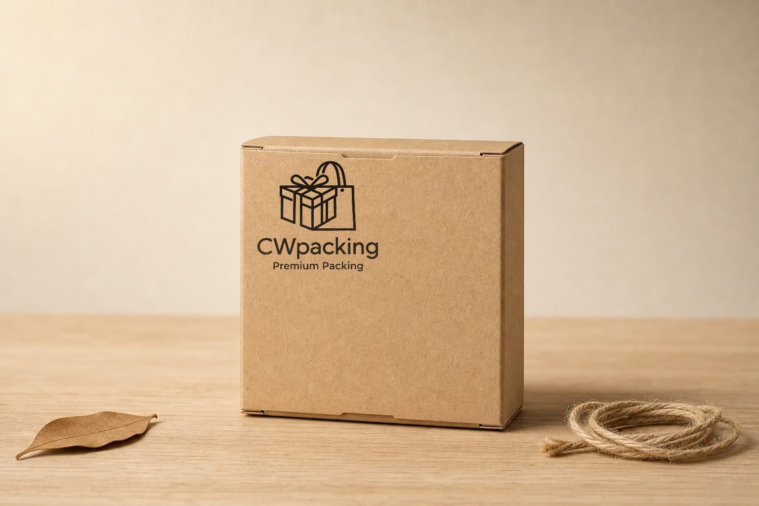 Recycled kraft paper boxes