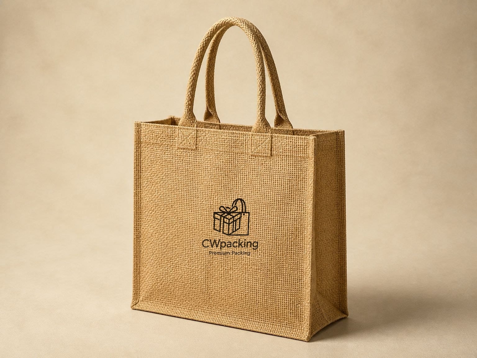 Jute shopper bags