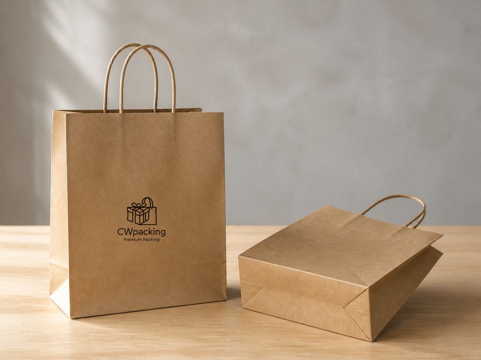 Kraft paper bags